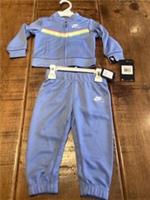 NIKE NSW HERITAGE TRACKSUIT BRAND NEW 12mths 74-80cm LIGHT BLUE Y5