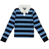 Nike Just Do It Kids Striped Polo Shirt