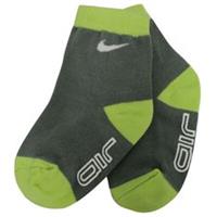 Nike 1-Pack Anti Slip Kids Grey/Green Socks