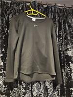 Nike Therma-FIT One Womens Long Sleeved Top M Medium - Black / Photon Dust