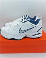NIKE AIR MONARCH IV WHITE/NAVY UK 8.5. S44C