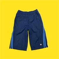 NIKE 2001 Vintage Kids Sportswear Shorts, Elastic Waist, Dark Blue, Large