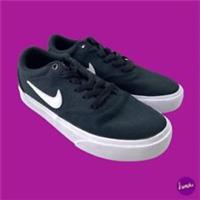 NIKE SB Charge Youth Canvas Trainers, CQ0260-004, Black, UK 3/EU 35.5/US 3.5