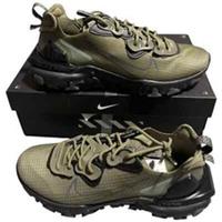 Nike React Vision Medium Olive/ Black-Cool Grey HQ3819 200 (Sizes: UK 7, 7.5 10)