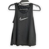 Nike Girls Dri-Fit Black Standard Fit Sports Vest (G25)