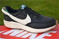 Nike BNIB Mens Trainers WAFLE DEBUT PR Black / Pale Ivory UK 8 / US 9