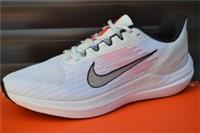 Nike Mens Running Trainer AIR WINFLO 9 Photon Dust / Black-White UK 11.5 / EU 47