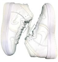 NIKE DUNK HIGH UP REBEL "SUMMIT WHITE (DH3718 100) TRAINERS UK 8.5