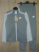 Nike New Boys Grey Joggers Track Jacket Jogging Suit Tracksuit Age 9-10 140cm