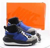 NIKE MAGMASCAPE SP X SACAI MENS TRAINERS UK 9.5 EU 44.5 BLUE BLACK RRP £200 AD