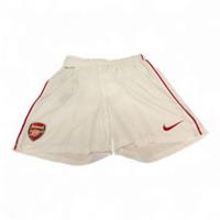 Nike Boy's Arsenal Football Shorts White/Red Small