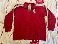 Vtg 2002 Nike Just Do It Swoosh Logo Track Jacket - Red - Size Youth XL - NWT