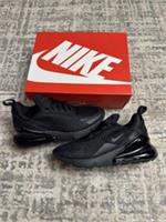 Size 4.5 In 5 Box- Nike Air Max 270 GS Triple Black BQ5776-001
