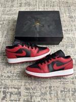 Size 3 - Nike Air Jordan 1 Low (GS) Reverse Bred Banned 553560-606