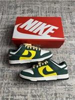 Size 4.5 - Nike Dunk Low SE Noble Green Sail Yellow FD0350-133