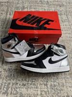 Size 4.5 - Nike Air Jordan 1 High OG Silver Toe CD0461-001