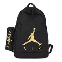 NIKE AIR JORDAN Sports Backpack BlackTravel Rucksack,Adjustable Shoulder Straps