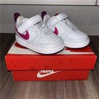 Nike Court Borough Low 2 (TDV) US Size 4C UK Size 3.5 Kids Platinum Pink Boxed