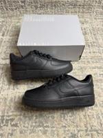 Size 4.5 - Nike Air Force 1 Low GS Triple Black FV5951-001