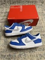 Size 4 - Nike Dunk Low GS Star Blue Smoke Grey HV6363-400