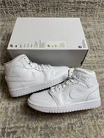 Size 3 - Nike Air Jordan 1 Mid Triple White DV0991-111