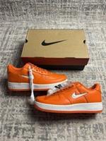 Size 9.5 - Nike Air Force 1 Low 40th Anniversary Edition Orange Jewel FJ1044-800