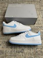 Size 5.5 - Nike Air Force 1 GS White Aquarius Blue FV5948-107