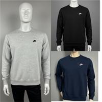 NIKE LONG SLEEVE FLEECE SWEATSHIRTS FOR MENS - L Regular