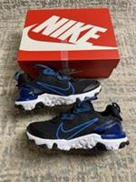 Size 3 - Nike React Vision Black Photo Blue GS FZ8542-001