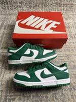 Size 5 - Nike Dunk Low GS White Malachite FB9109-114