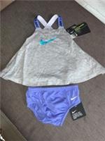 Nike Outfit 2 Part Top & Pants 3m 56-62cm Dk Grey Heather Mix BNWT