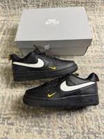 Size 5.5 - Nike Air Force 1 LV8 GS AF1 Black University Gold HF0095-001