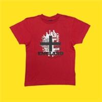 NIKE 2010 Retro Special Edition Kids Football T-Shirt, Red,Boys Small/8-10 Years