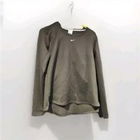 Nike Therma-FIT One Womens Long Sleeved Top M Medium - Black / Photon Dust