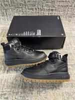 Size 4.5 - Nike AF1 Hi UT 2.0 Black Summit White Orange DC3584-001