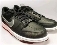 Nike Dunk Low GS NBA 75th Anniversary Spurs/ Black Chrome UK 6 US 7Y EU 40