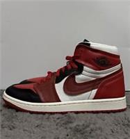 WMNS NIKE AIR JORDAN 1 HIGH - METHOD OF MAKE - SPORT RED - UK 8.5 - FB9891-600