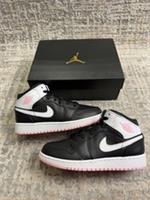 Size 6 (eu39) - Nike Air Jordan 1 Mid Arctic Pink Black GS 555112-061