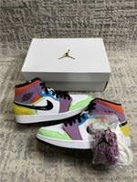 Size 4.5 - Nike Air Jordan 1 Mid SE 'Lightbulb' Multicolour CW1140-100