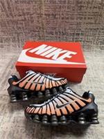 Size 6 - Nike Shox TL Blue Tint Total Orange Black AR3566-401