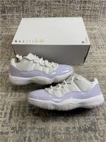 Size 6 - Nike Air Jordan 11 Low Retro White Violet AH7860-101