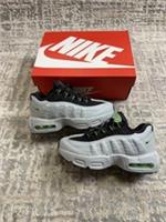 Size 11 - Nike Air Max 95 Recraft Leather Light Smoke Grey Black HQ6364-012