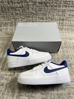 Size 5 - Nike Air Force 1 GS White Royal Blue FV5948 119