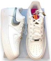 Nike Air Force 1 LV8 Gold Swoosh GS ( UK Sizes: 4.5 5 5 5.5 ) Off White