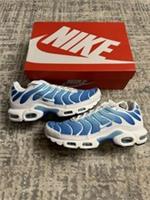 Size 9.5  NIKE AIR MAX PLUS TN BATTLE BLUE 852630411