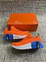 Size 7  Nike Free Metcon 6 Total Orange Photo Blue FJ7127802
