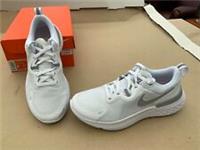 NIKE REACT MILER RUNNING SHOES TRAINERS WHITE/METALLIC SILVER UK 5.5 6 NEW