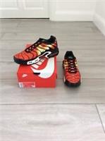 Nike Air Max Plus Team Orange/Black Volt UK Size 7 New Imperfect Box DR8581 800