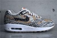 Nike Womens Air Max 1 PRM Leopard Camo Atmos - Mtlc Gold Silk/Blck-Clssc Brwn