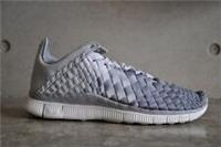 Womens Nike Free Inneva Woven - Pure Platinum Wolf Grey White UK 7
